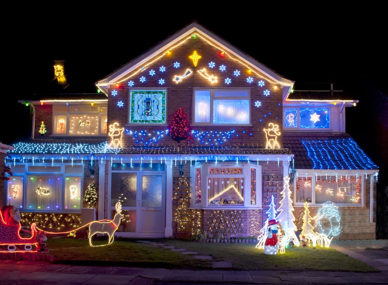 Christmas Lights Hanging